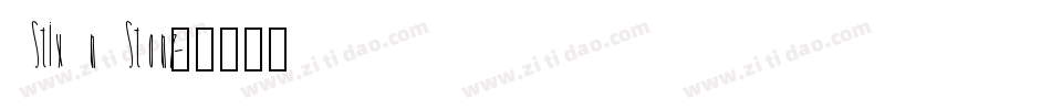 Stix n Stonz字体转换